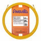 Guía de fibra de vidrio recubierta de Polipropileno 3.5mm 30 metros de largo EL-30350030