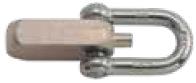 Grillete de Enganche Aluminio 53mm M12  EL-43005000