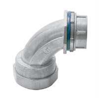 Conector Curvo Para Tubo Liquidtight De 3/8” (9 mm)  EL-CCTL038