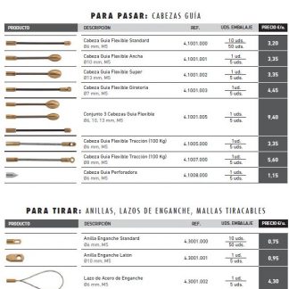 Flyer Accesorios para Guías Domésticas